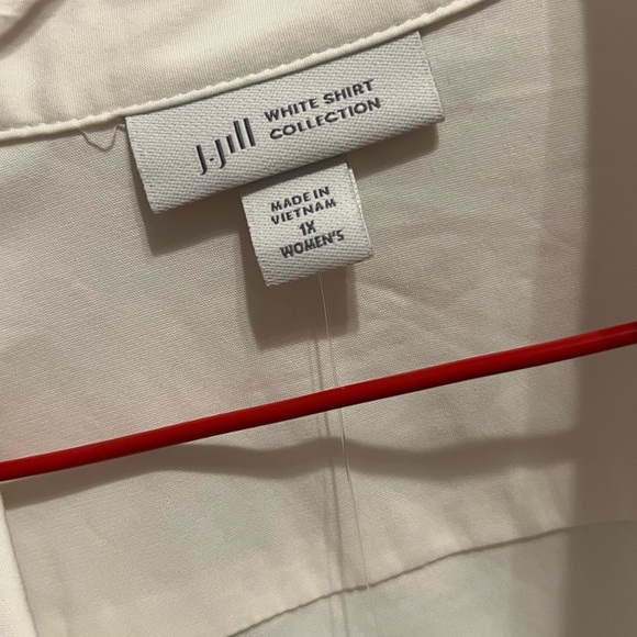 J. Jill Ivory Button-Up Blouse NWT - Picture 3 of 9